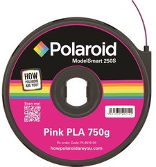 Картридж з ниткою Polaroid ModelSmart 250s, 1.75мм / 0.75кг, PLA, рожевий 3D-FL-PL-6016-00 фото