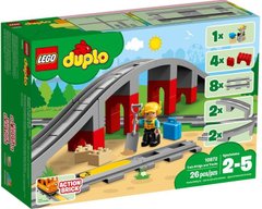 Конструктор LEGO DUPLO Залізничний міст і рейки 10872 фото