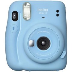 Фотокамера миттєвого друку Fujifilm INSTAX Mini 11 SKY BLUE - купити в інтернет-магазині Coolbaba Toys