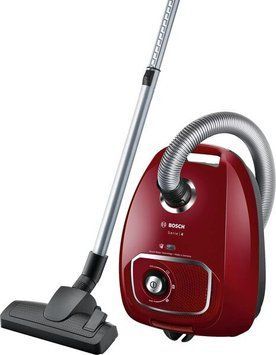 Bosch Пылесос мешковый, 600Вт, мешок-4л, ЕРА10, красный BGLS4X201 фото