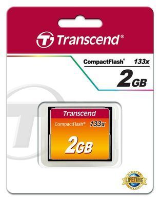 Transcend Карта памяти CF 2GB 133X TS2GCF133 фото