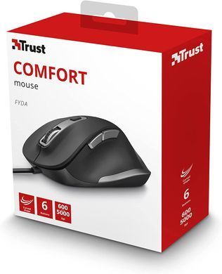 Trust Миша Fyda Comfortable ECO Black-GREY 24728_TRUST фото
