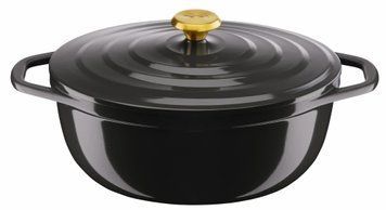 Tefal Tefal Air Casserole with lid, 5.7 L, aluminum, black E2558904 фото