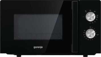 Gorenje Мікрохвильова піч, 20л, мех. управл., 800Вт, гриль, чорний MO20E2BH фото