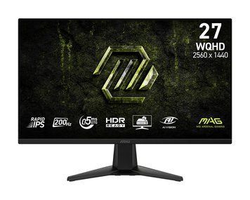 MSI Монітор MSI 27" MAG 275QF-E20 2xHDMI, DP, Audio, IPS, 2560x1440, 200Hz, 0.5ms, sRGB 101%, FreeSync 9S6-3CAA1M-003 фото