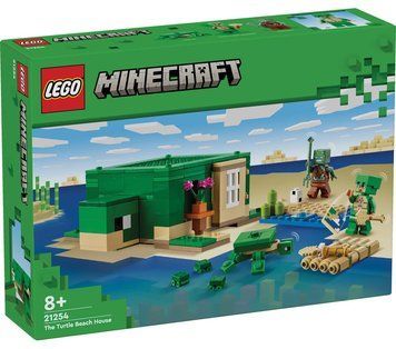 LEGO Конструктор Minecraft Пляжний будинок у формі черепахи 21254 фото