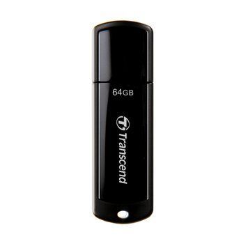 Transcend Накопичувач 64GB USB 3.1 Type-A JetFlash 700 Black TS64GJF700 фото