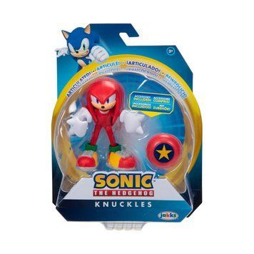 Игровая фигурка с артикуляцией SONIC THE HEDGEHOG - МОДЕРН НАКЛЗ (10 cm, с аксессуаром) 41679i-GEN фото