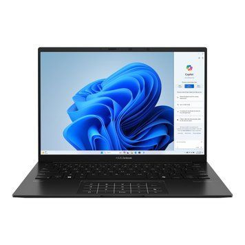 ASUS Ноутбук Zenbook 14 UM3406HA-PP025X 14" 3K OLED, AMD R7-8840H, 16GB, F1TB, UMA, Win11P, Чорний 90NB1271-M000W0 фото