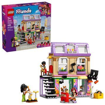 LEGO Конструктор LEGO Friends Музична крамниця і квартира 42653 фото