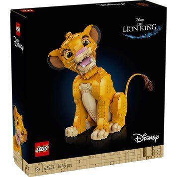 LEGO Конструктор Disney Classic Юный король Лев Симба 43247 фото