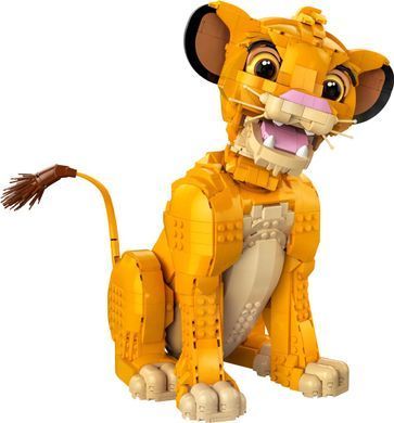LEGO Конструктор Disney Classic Юный король Лев Симба 43247 фото