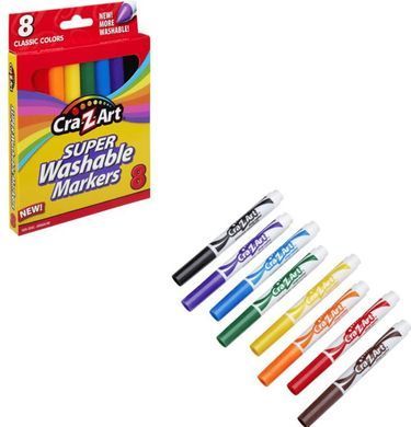 Cra-Z-Art Cra-Z-Art Super Washable Markers 8pcs 10000CRA фото