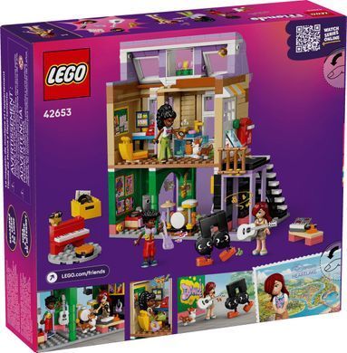 LEGO Конструктор LEGO Friends Музична крамниця і квартира 42653 фото