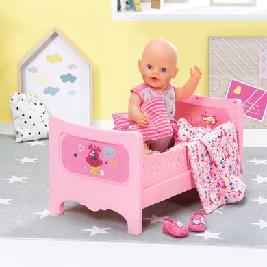 Кроватка для куклы BABY BORN - СЛАДКИЕ СНЫ (с постельным набором) 824399 фото
