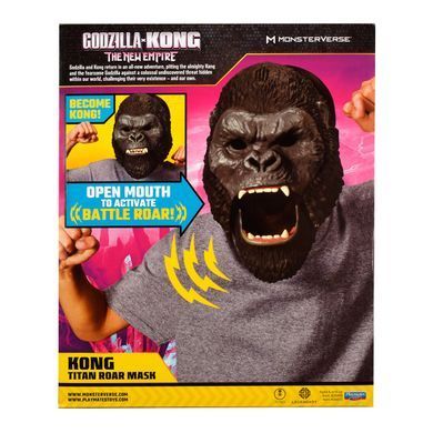 Интерактивная игрушка GODZILLA VS. KONG &ndash; МАСКА КОНГА (звук) 35672 фото