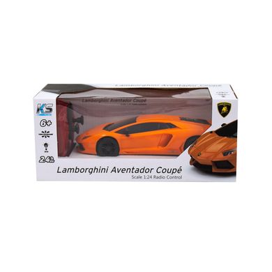 Автомобиль KS DRIVE на р/у - LAMBORGHINI AVENTADOR LP 700-4 (1:24, 2.4Ghz, оранжевый) 124GLBO фото