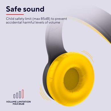 Trust Наушники On-ear Nouna Kids, Wireless, Mic, Черный 25405_TRUST фото
