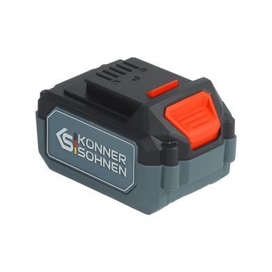 K&ouml;nner & S&ouml;hnen Пила ланцюгова акумуляторна Konner&Sohnen KS MCS20V-12 SET 20В акб 1х4А&middot;год шина 30см ЗП 2.05кг KSMCS20V-12SET фото