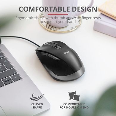 Trust Миша Fyda Comfortable ECO Black-GREY 24728_TRUST фото