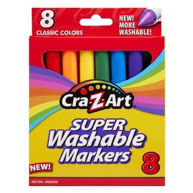 Cra-Z-Art Cra-Z-Art Super Washable Markers 8pcs 10000CRA фото