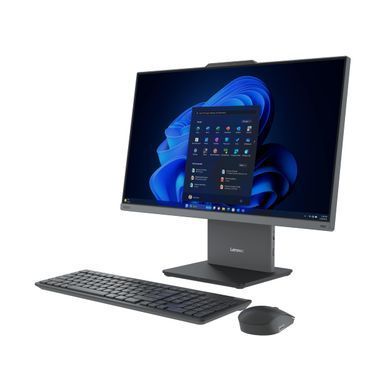 Lenovo Комп'ютер персональний моноблок Lenovo ThinkCentre neo 50a 24-G5 23.8" FHD IPS AG, Intel i3-1315U, 16GB, F512GB, UMA, WiFi, кл+м, без ОС, сірий 12SC000BUI фото