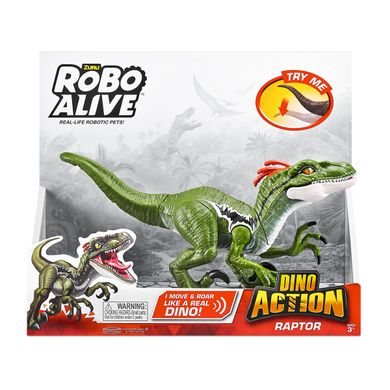 Інтерактивна іграшка ROBO ALIVE серії "Dino Action" - РАПТОР 7172 фото