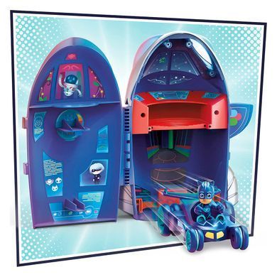 Игровой набор ГЕРОИ В МАСКАХ - ШТАБ-РАКЕТА 2-в-1 (фигурка, машинка) F2098 фото