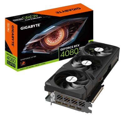 Gigabyte Відеокарта GeForce RTX 4080 SUPER 16GB GDDR6X WINDFORCE V2 GV-N408SWF3V2-16GD фото