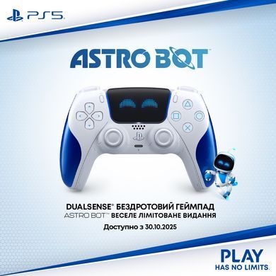 PlayStation Геймпад 5 Dualsense BT (Astro Bot Joyful Limited Edition) 1000050570 фото
