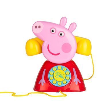 Игрушка-каталка на веревочке PEPPA - ТЕЛЕФОН ПЕППЫ 1684687 фото