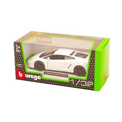 Автомодель - LAMBORGHINI GALLARDO LP560-4 (2008), (ассорти белый, светло-зеленый металлик, 1:32) 18-43020 фото