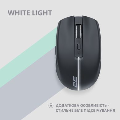2E Миша MF270 Silent Rechargeable WL Black 2E-MF270WBK фото