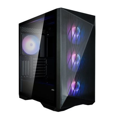 Zalman Корпус Z9 Iceberg MS без БЖ 2xUSB3.0, 2xUSB2.0 1xUSB 3.1 Gen2 Type-C 4x140мм ARGB VGA 390мм LCS ready TG Side Panel EATX чёрный Z9ICEBERGMSBLACK фото