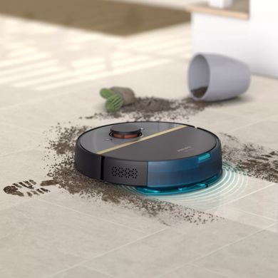 Philips Робот-пылесос Series 7000 , h=35см, влажная уборка, конт пыль -0.26л, вода -0.24л, автон. раб. до 180мин, НЕРА 11, черный XU7100/01 фото