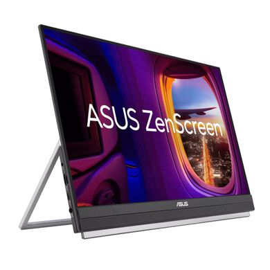 ASUS Монітор портативний 21.5" ZenScreen MB229CF HDMI, USB-C, MM, IPS, 100Hz, AdaptiveSync, C-Clamp Arm 90LM08S5-B01A70 фото