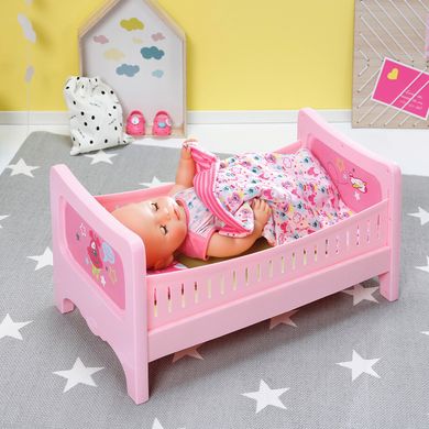 Кроватка для куклы BABY BORN - СЛАДКИЕ СНЫ (с постельным набором) 824399 фото