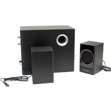 Microlab Акустична система M-223 2.1, 17W, mini-jack, чорний M-223 фото