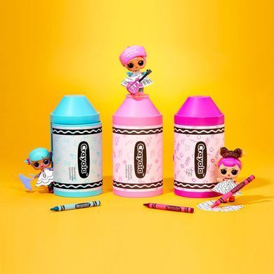 Игровой набор с куклой L.O.L. SURPRISE! серии "Crayola" &ndash; ЦВЕТНАШКИ (с аксесс.) 505273 фото