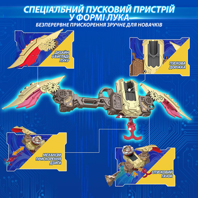 Infinity Nado Набор VII Power Battle Set &laquo;Громовой охотник теней&raquo; и &laquo;Огненное колесо взрыва&raquo; (Thunder Shadow Hunter vs Fiery Blast Wheel) EU664180 фото