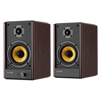 Microlab Акустична система SOLO 3 2.0, 40w, mini-jack/bluetooth, коричневий SOLO-3BR фото