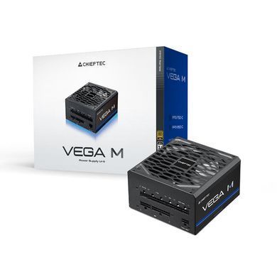 Chieftec Блок живлення Vega M (1000W), >90%, 80+ Gold PPG-1000-C фото
