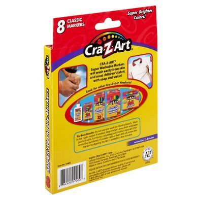 Cra-Z-Art Cra-Z-Art Super Washable Markers 8pcs 10000CRA фото
