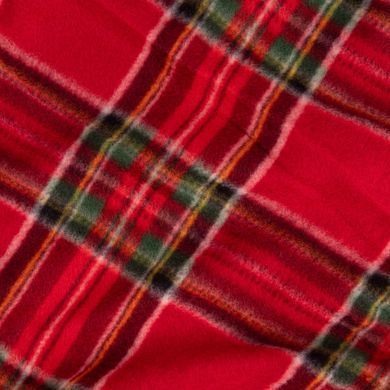 ARDESTO Плед Fleece 130x160см, 100% поліестер, клітинка, червоний