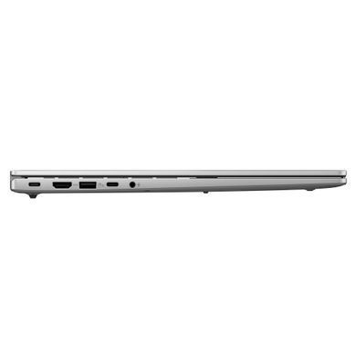ASUS Ноутбук Vivobook S16 S3607CA-RP008 16" WUXGA IPS, Intel Ultra 7 255H, 16GB, F1TB, UMA, NoOS, Сріблястий 90NB16I1-M00090 фото