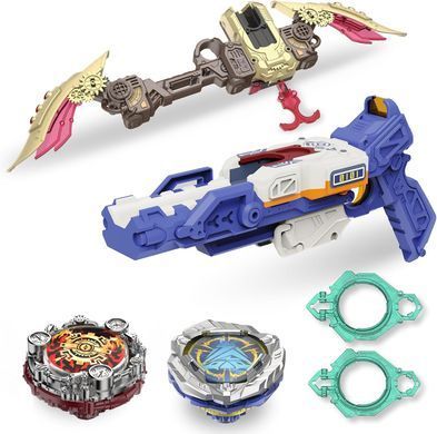 Infinity Nado Набор VII Power Battle Set &laquo;Громовой охотник теней&raquo; и &laquo;Огненное колесо взрыва&raquo; (Thunder Shadow Hunter vs Fiery Blast Wheel) EU664180 фото