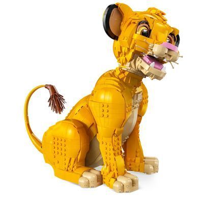 LEGO Конструктор Disney Classic Юный король Лев Симба 43247 фото