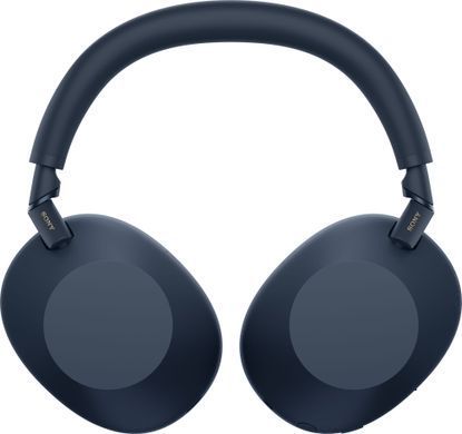 Sony Наушники Over-ear WH-1000XM6 BT 5.3, ANC, Hi-Res, AAC, LDAC, LC3, Wireless, Mic, Синий WH1000XM6L.E фото