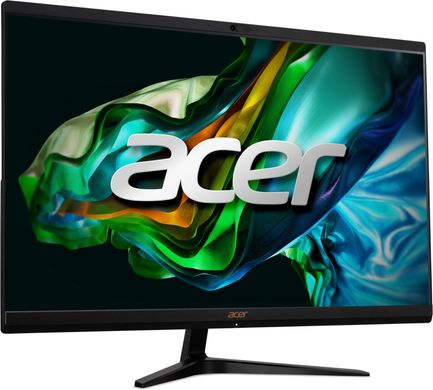 Acer Персональний комп'ютер моноблок Aspire C24-1800 23.8" FHD, Intel i3-1305U, 8GB, F512GB, UMA, WiFi, кл+м, без ОС, чорний DQ.BLFME.00R фото