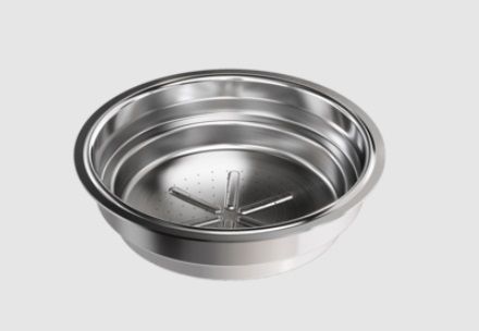 Electrolux Кофеварка рожоковая , 1л, молотый, ручной капуч, LED-дисплей, подогрев чашек, черный E6EC1-6BST фото